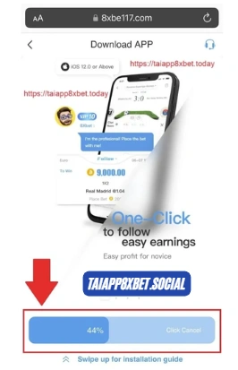 Bắt đầu tải app 8xbet trên điện thoại để trải nghiệm cá cược và trò chơi trực tuyến